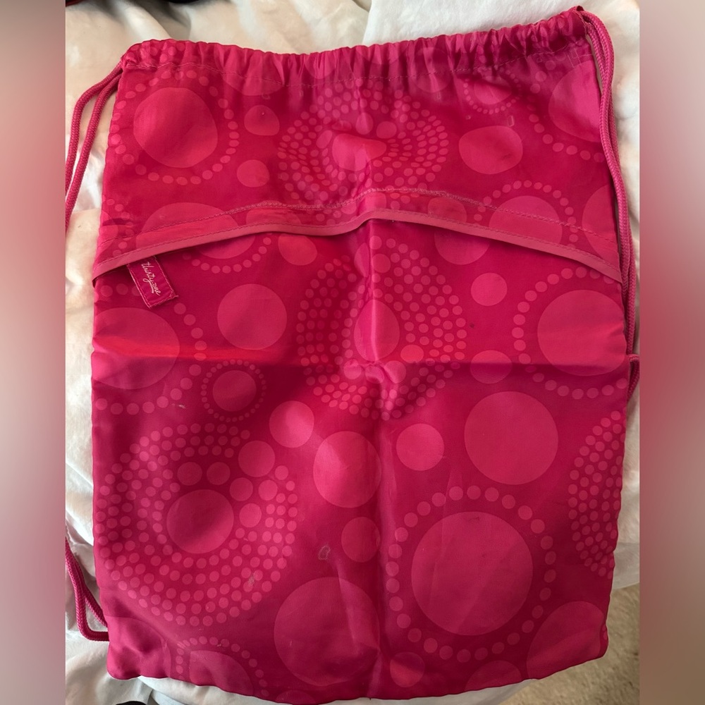 Thirty-One Pink Circle Pattern Bag